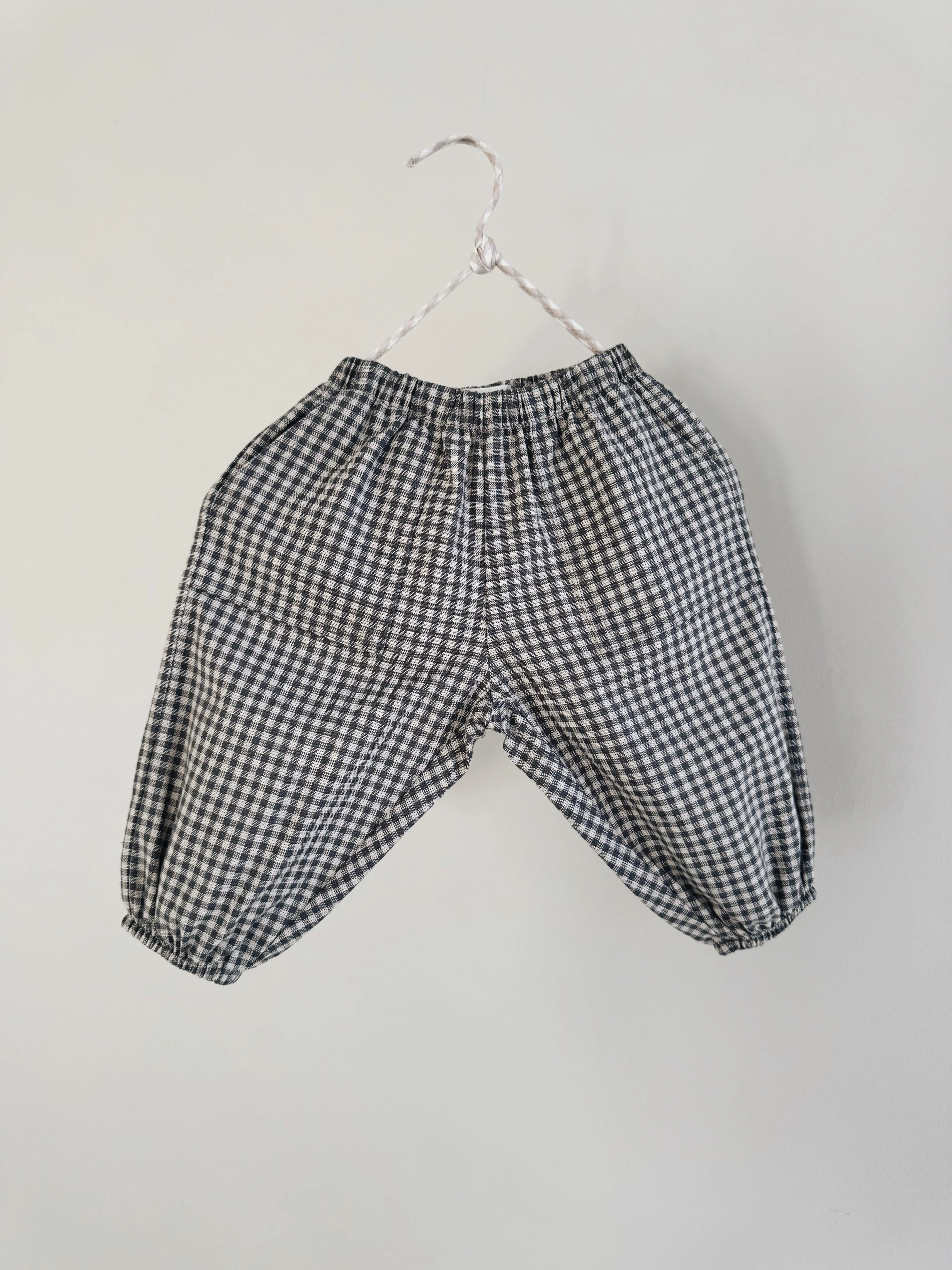 Panda pants forest check – lalaby.com