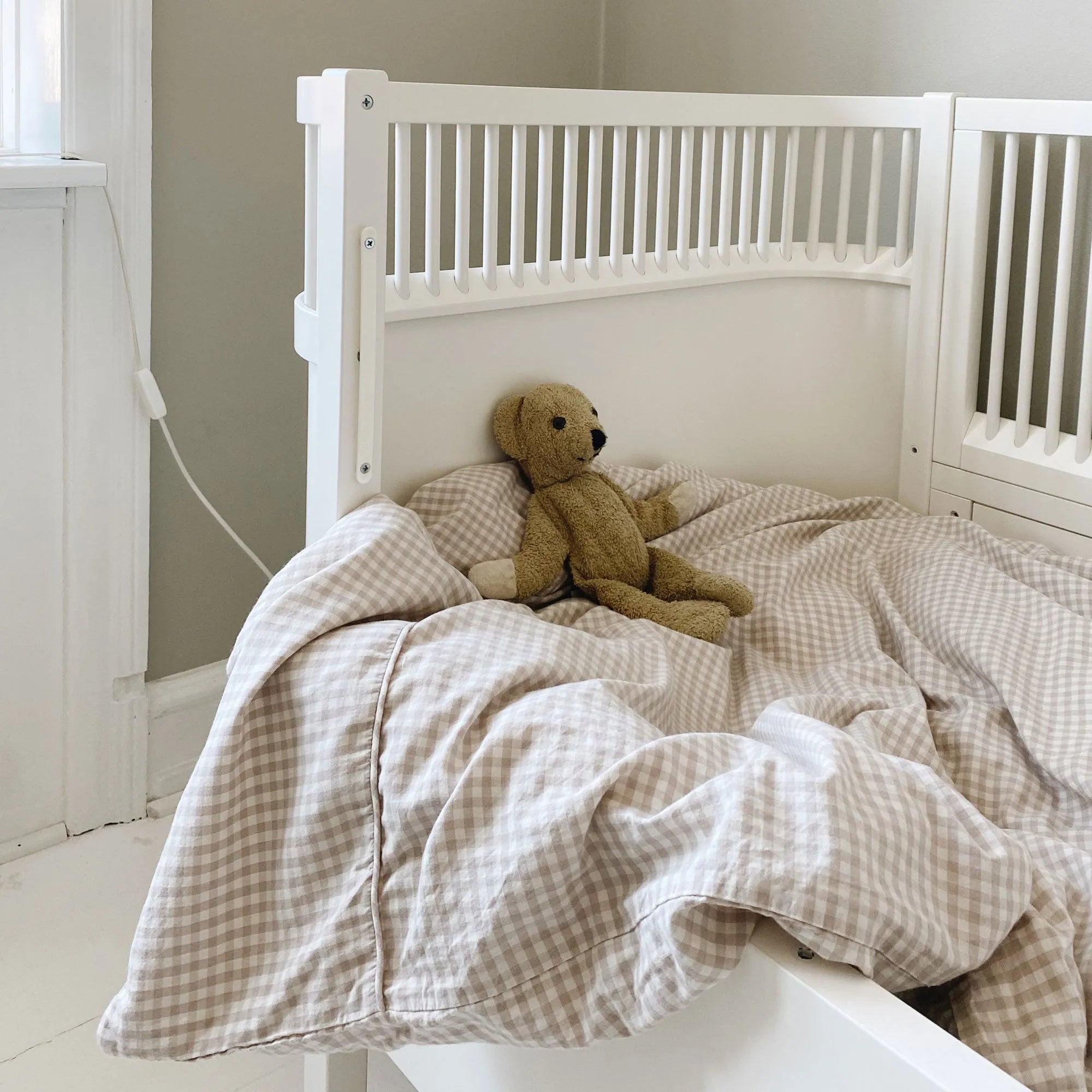 Bedding - Beige gingham