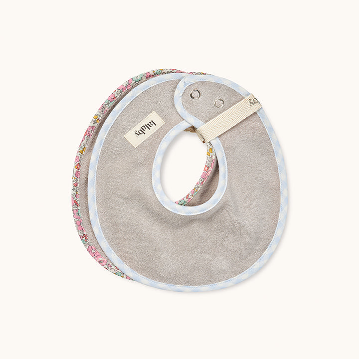 Bibi bibs 2-pack pink betsy