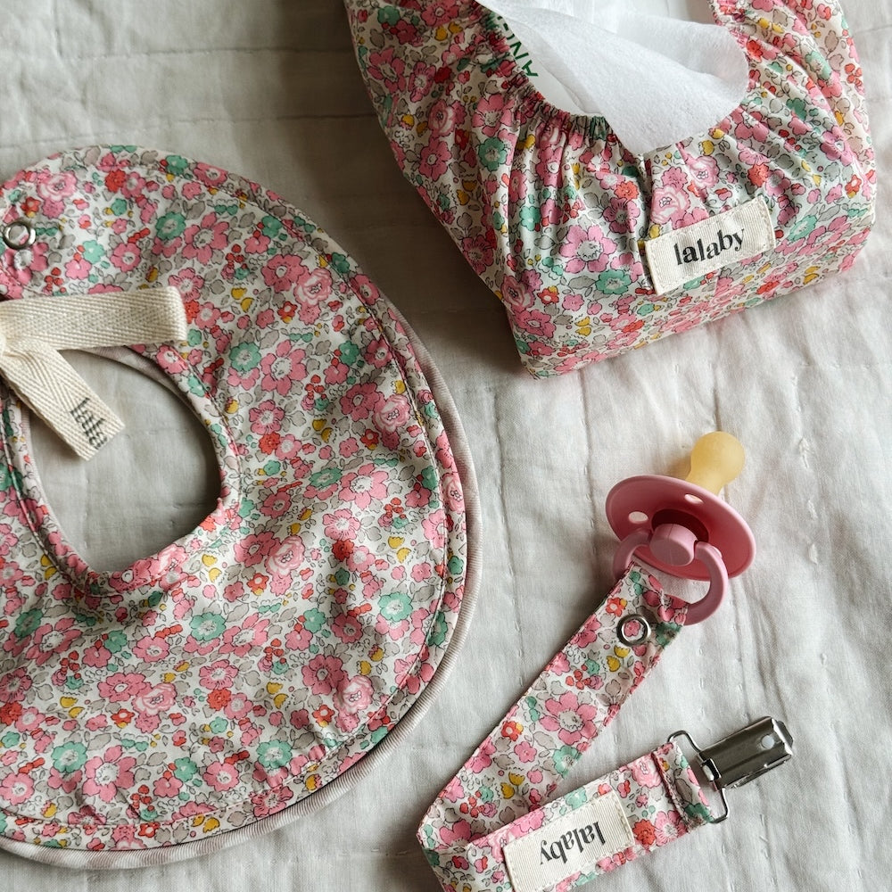 Lalaby - Wet wipe cover pink betsy