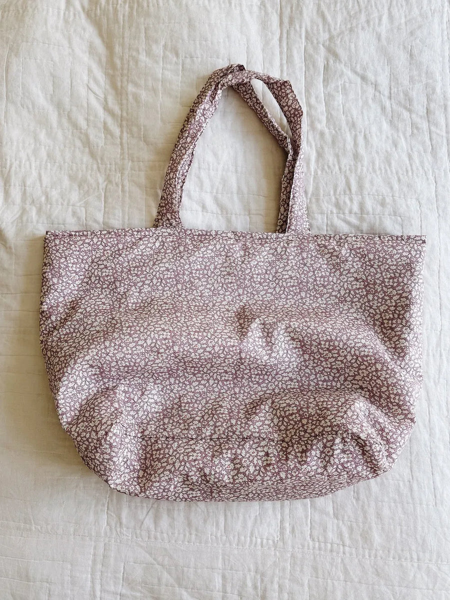 Tote bag feather fields