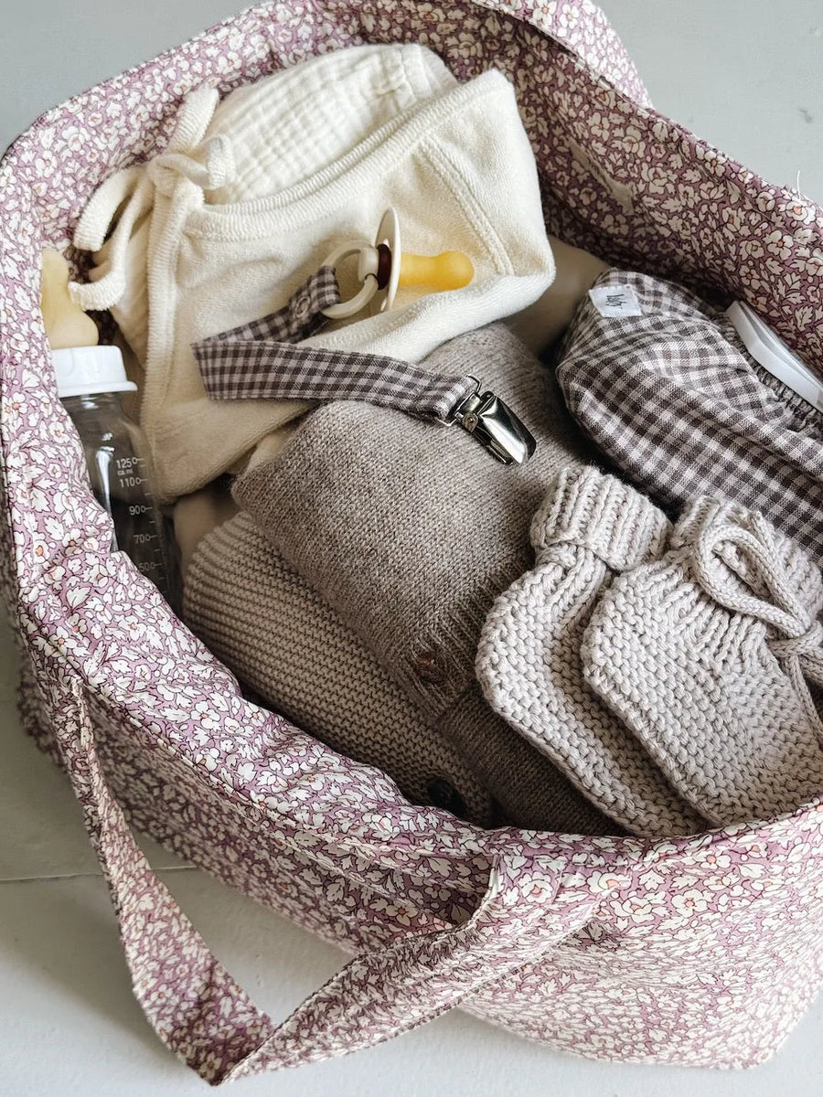 Tote bag feather fields