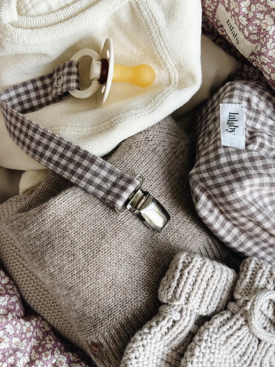 Pacifier clip mini check
