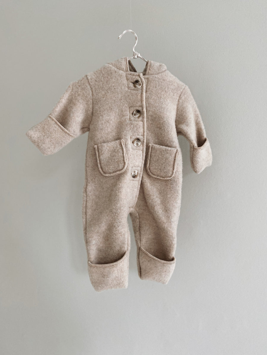 Teddy onesie oat