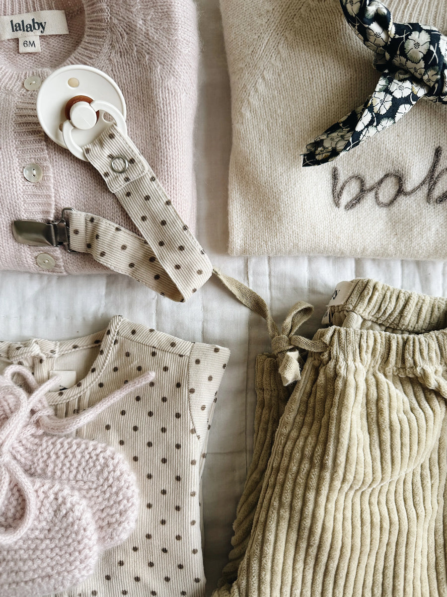 Bobbie cardigan powder (baby)