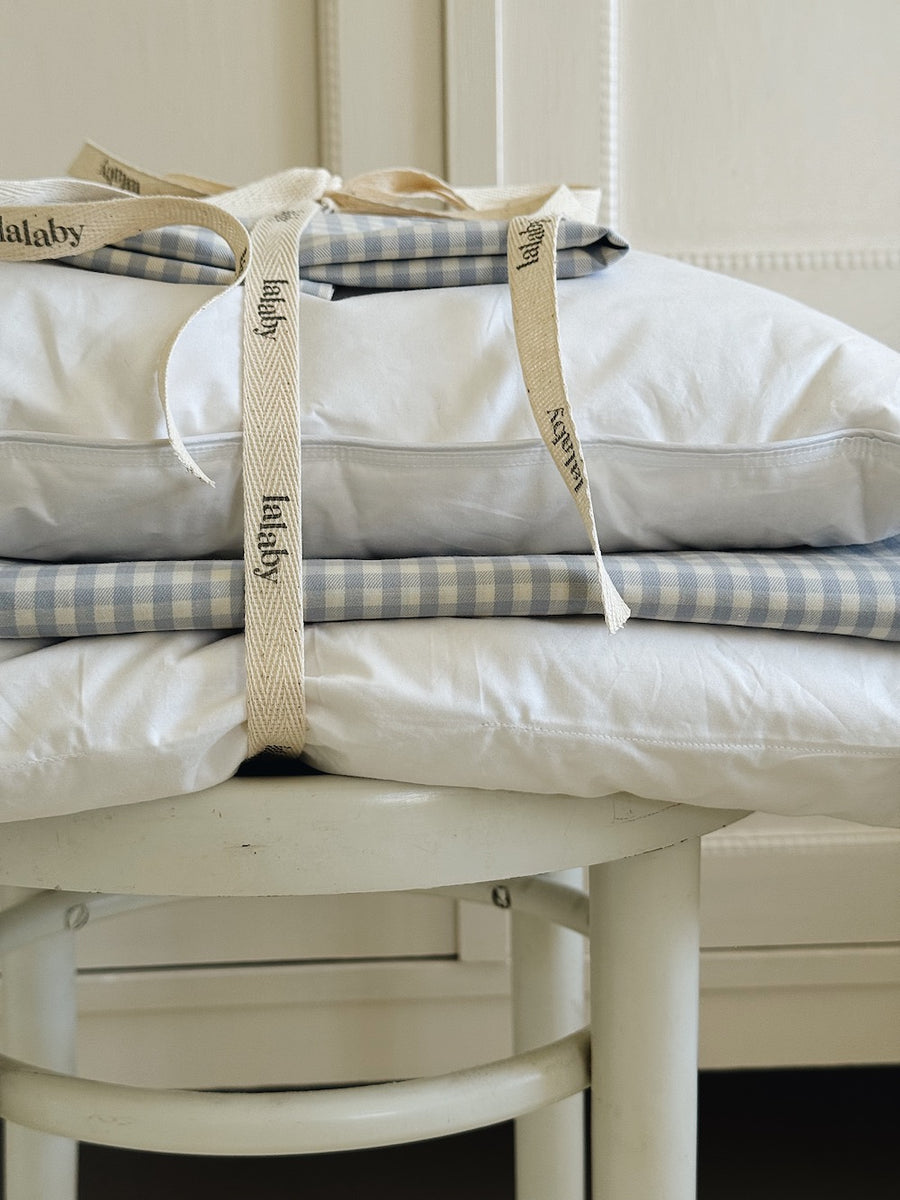 Junior bundle blue: Bedding, Duvet & Pillow