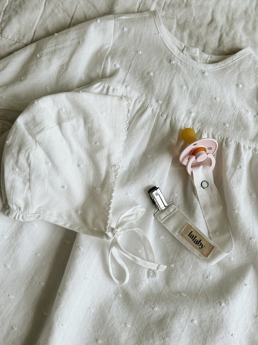 <tc>Lilibeth kjole white Dot (baby)</tc>