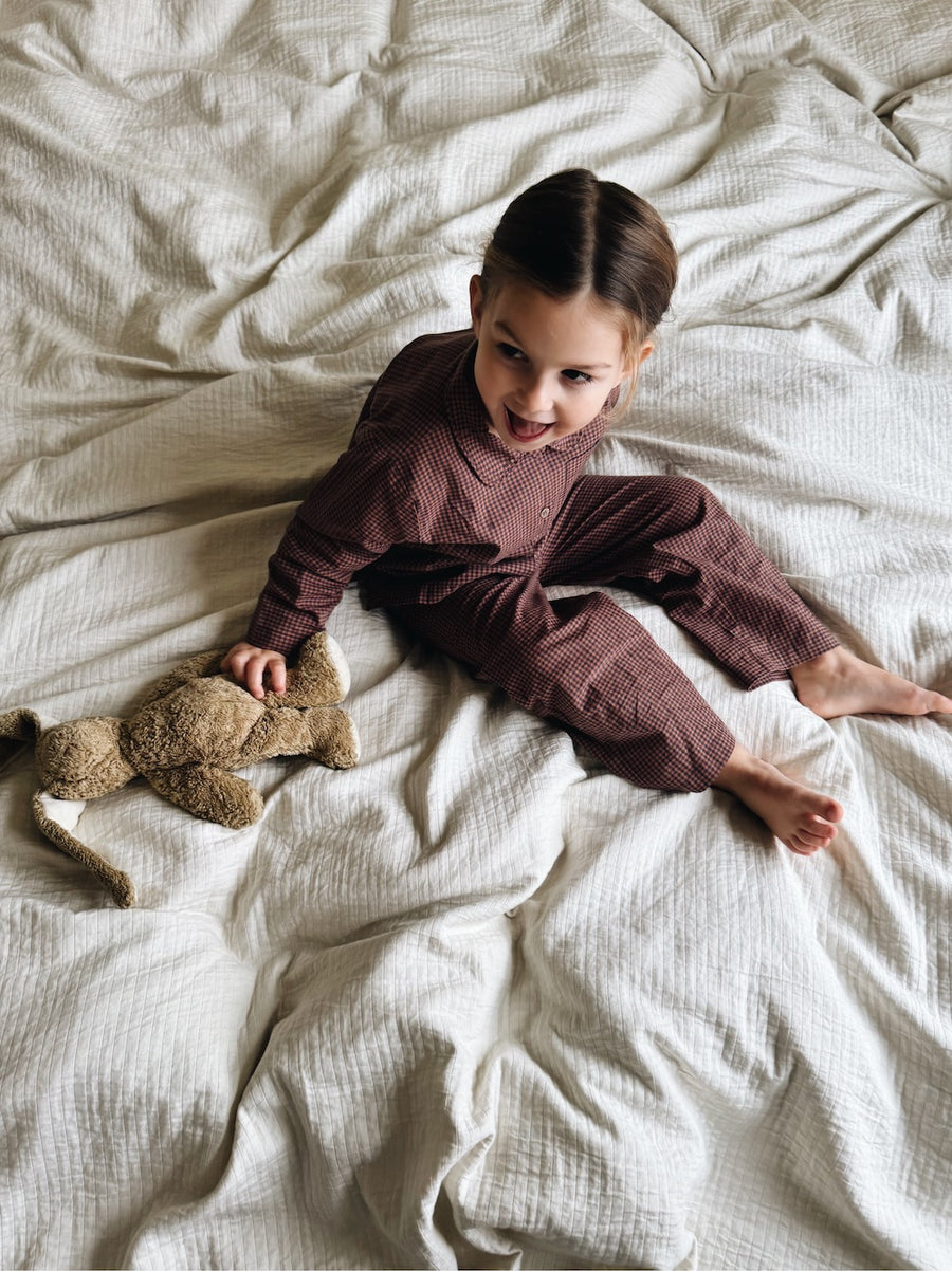 Classic Pyjamas Indigo Check