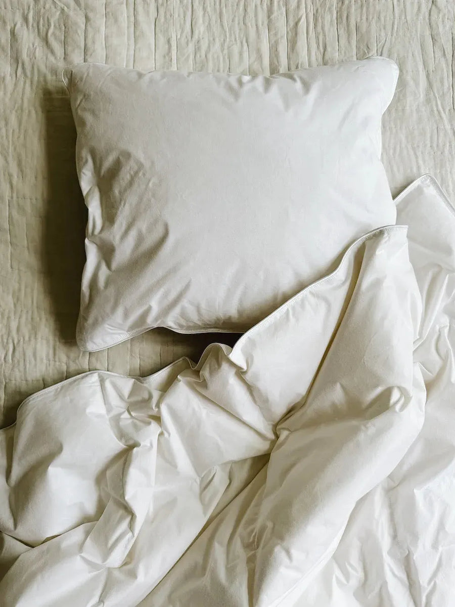 <tc>Junior bundle indigo check: Sengetøj, Dyne & Pude</tc>