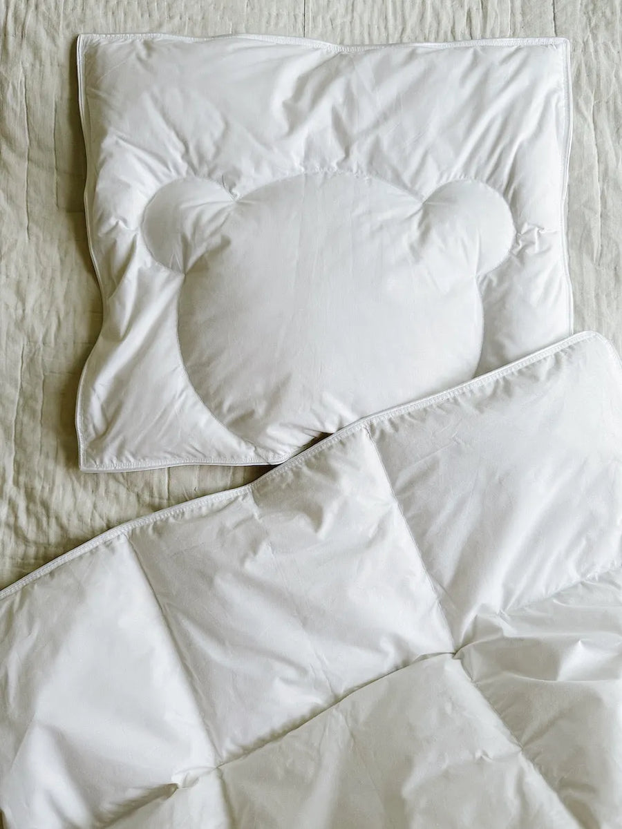 Baby bundle indigo check: Bedding, Duvet & Pillow