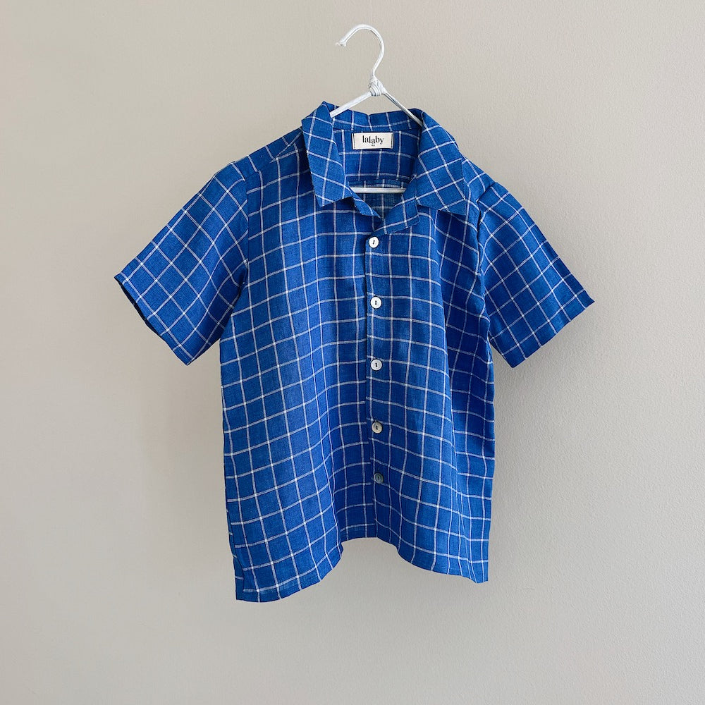 Buster shirt art blue