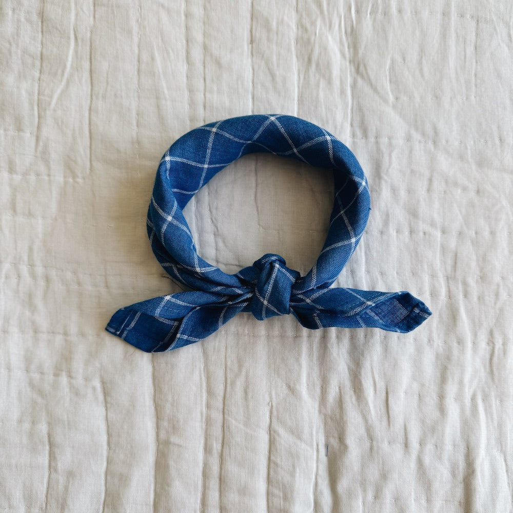 Eddie scarf art blue