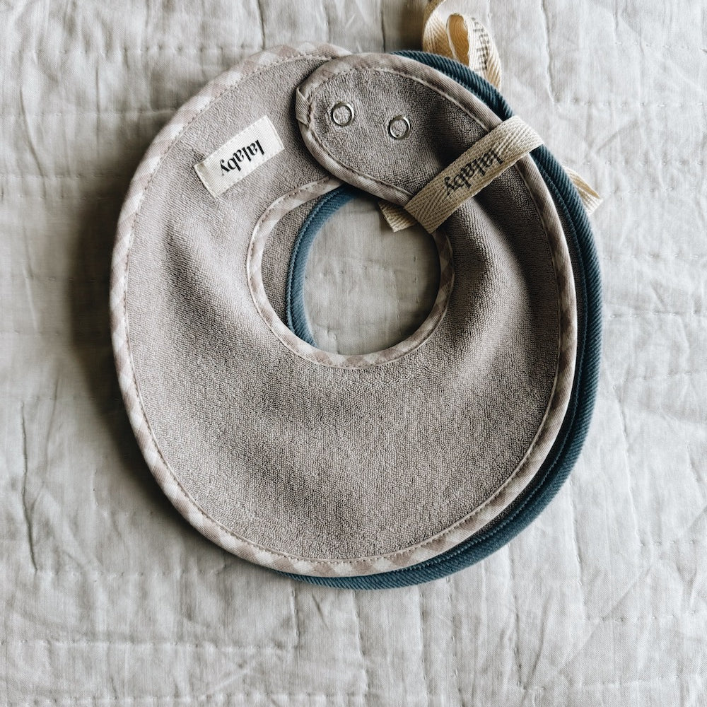 Lalaby - Bibi bibs 2-pack space