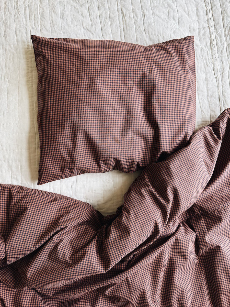 Baby bundle indigo check: Bedding, Duvet & Pillow