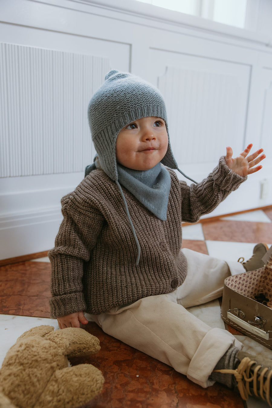 Bobo cashmere hat dove