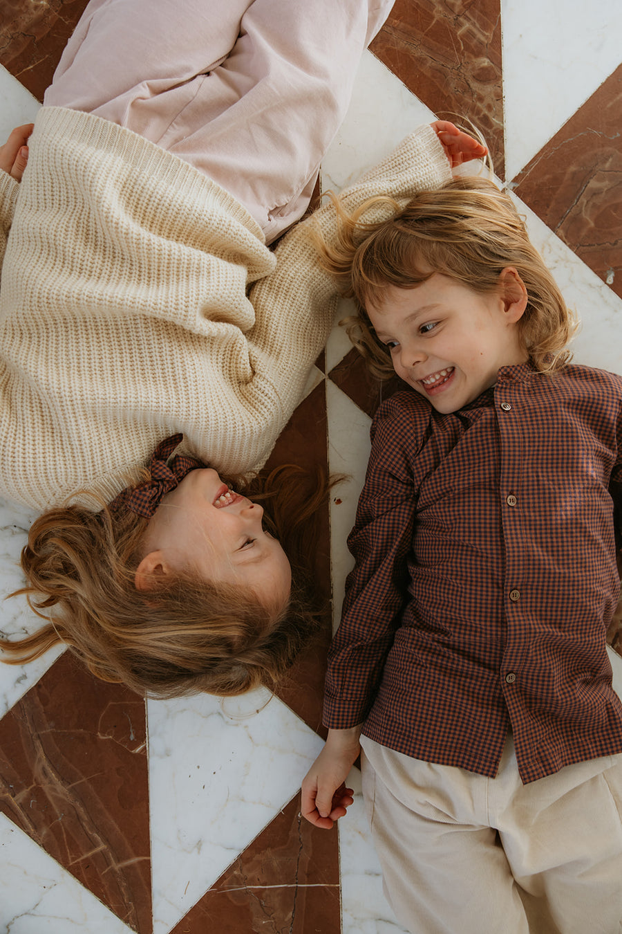 Willy skjorte indigo check (kids)