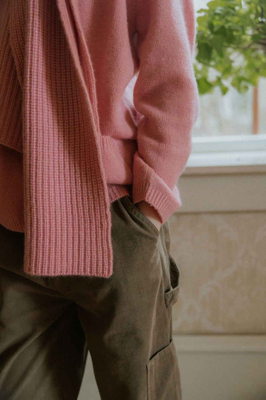 Maxi pants wood