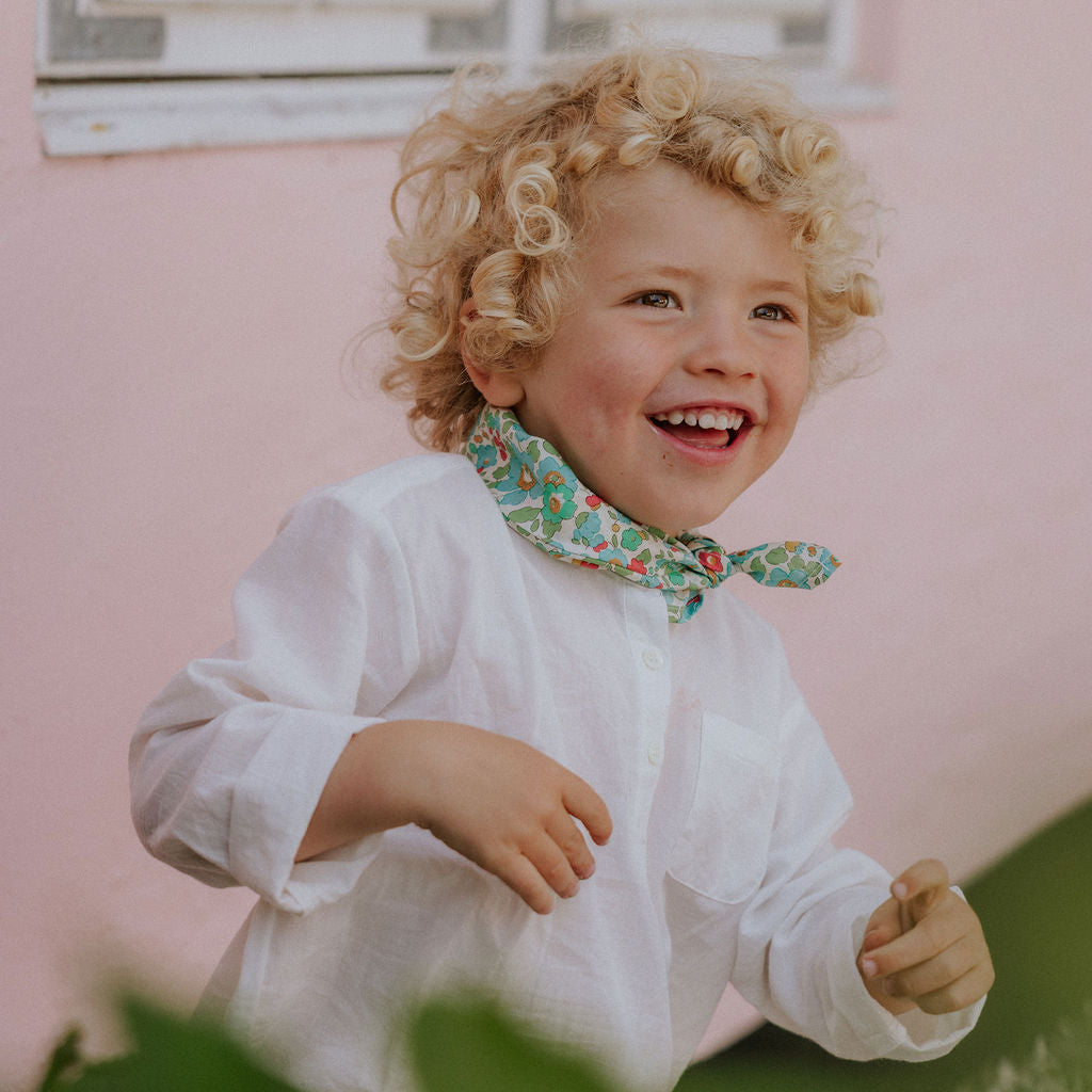 Eddie scarf blue betsy