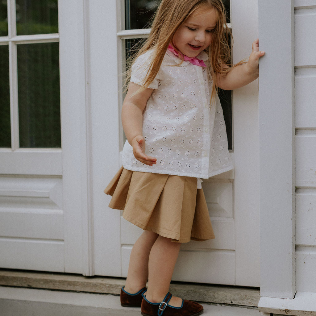 Barbara shirt broderie anglaise