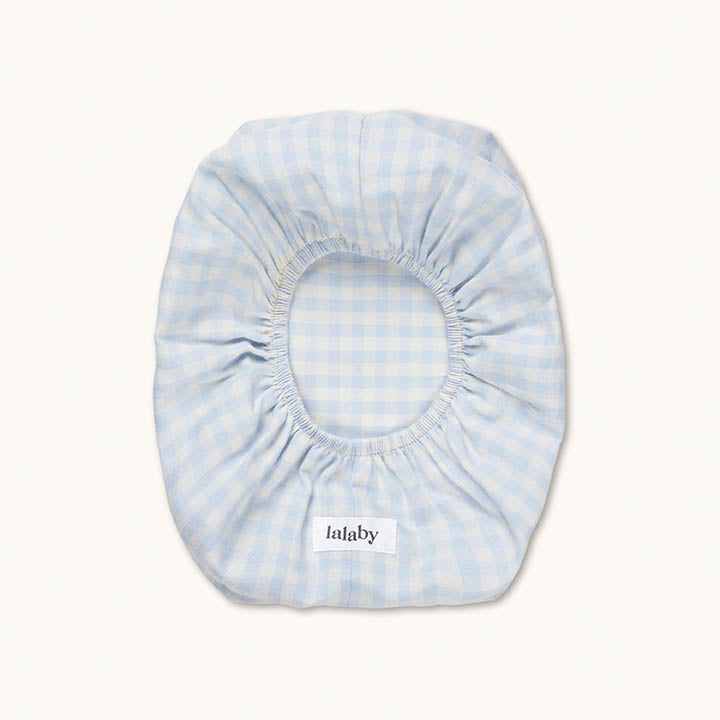 Wet wipe cover blue gingham