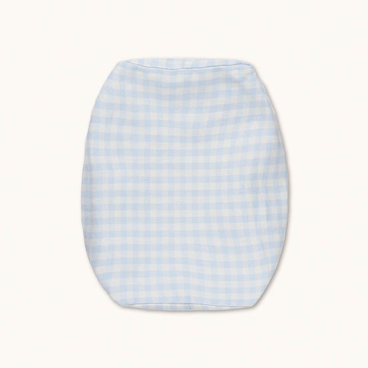 Wet wipe cover blue gingham