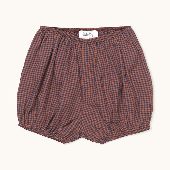 Nelly bloomers indigo check