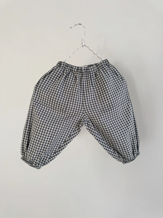 Panda pants forest check – lalaby.com