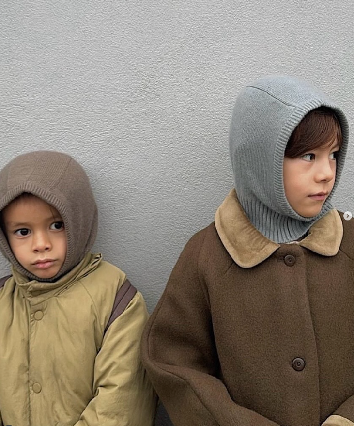 Mio balaclava brown