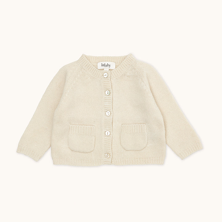 Bobbie cardigan natural baby