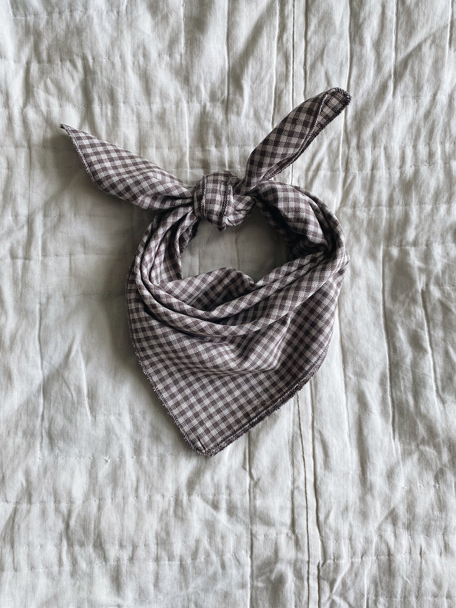 Eddie scarf mini check