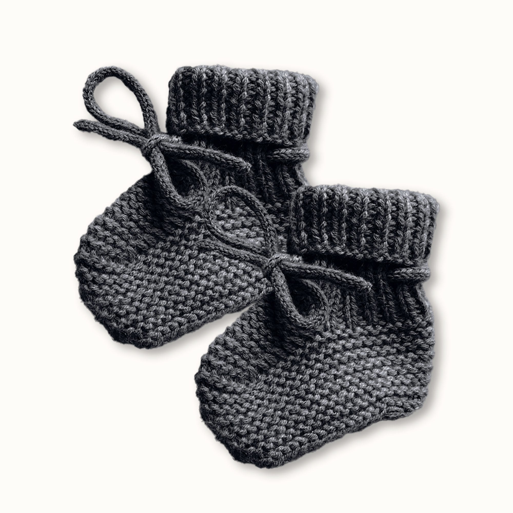 Lalaby Alpha shoes for babies in storm grey cashmere