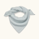 Lalaby Atlas scarf for babies, kids and adults in bluey light blue cashmere