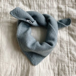 Lalaby Atlas scarf for babies, kids and adults in dove blue cashmere