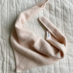 Lalaby Atlas scarf  for babies, kids and adults in powder pink cashmere