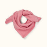 Lalaby Atlas scarf for babies, kids and adults in sorbet pink cashmere