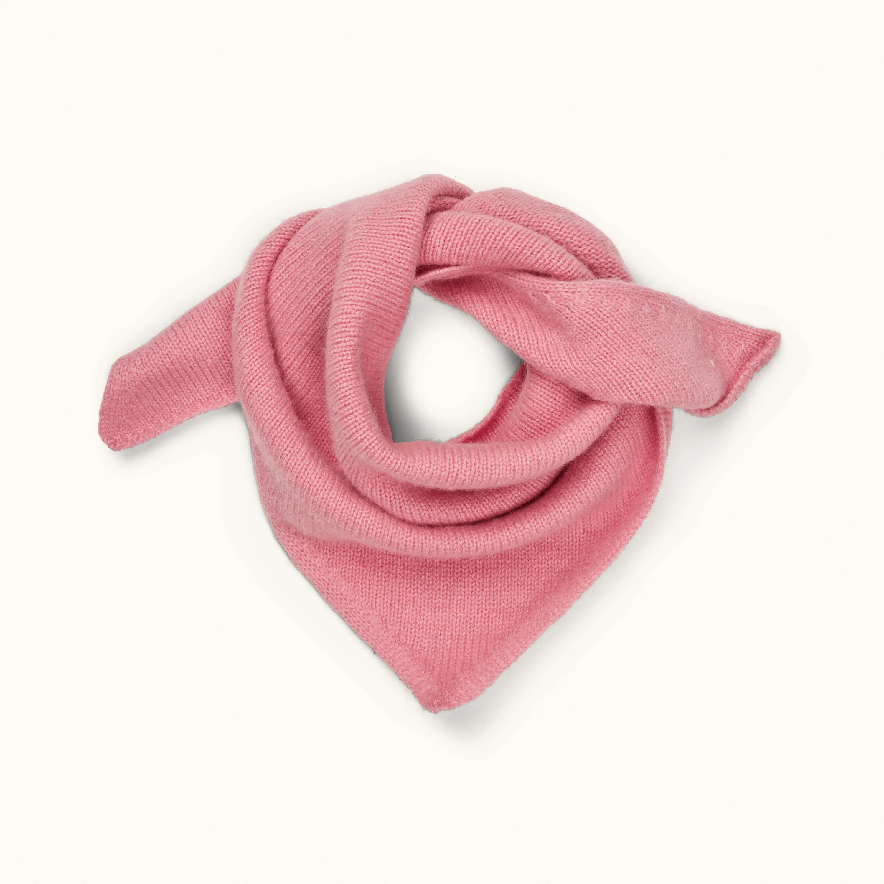 Lalaby Atlas scarf for babies, kids and adults in sorbet pink cashmere