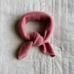 Lalaby Atlas scarf for babies, kids and adults in sorbet pink cashmere