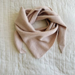 Lalaby Atlas scarf big for kids and adults in powder pink cashmere