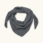 Lalaby Atlas scarf big for kids and adults in storm grey cashmere