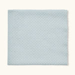 Lalaby Aura baby blanket in bluey light blue cashmere