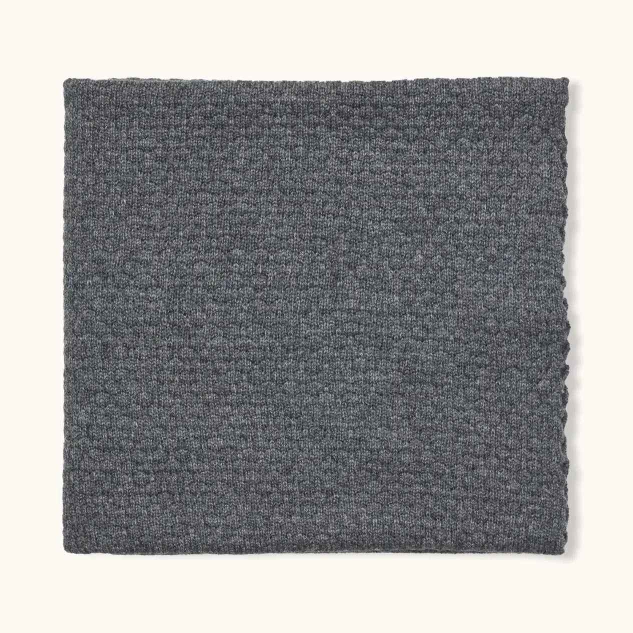 Lalaby Aura baby blanket in storm grey cashmere