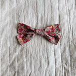 Lalaby Big hair bow for kids in berry betsy pink liberty organic cotton