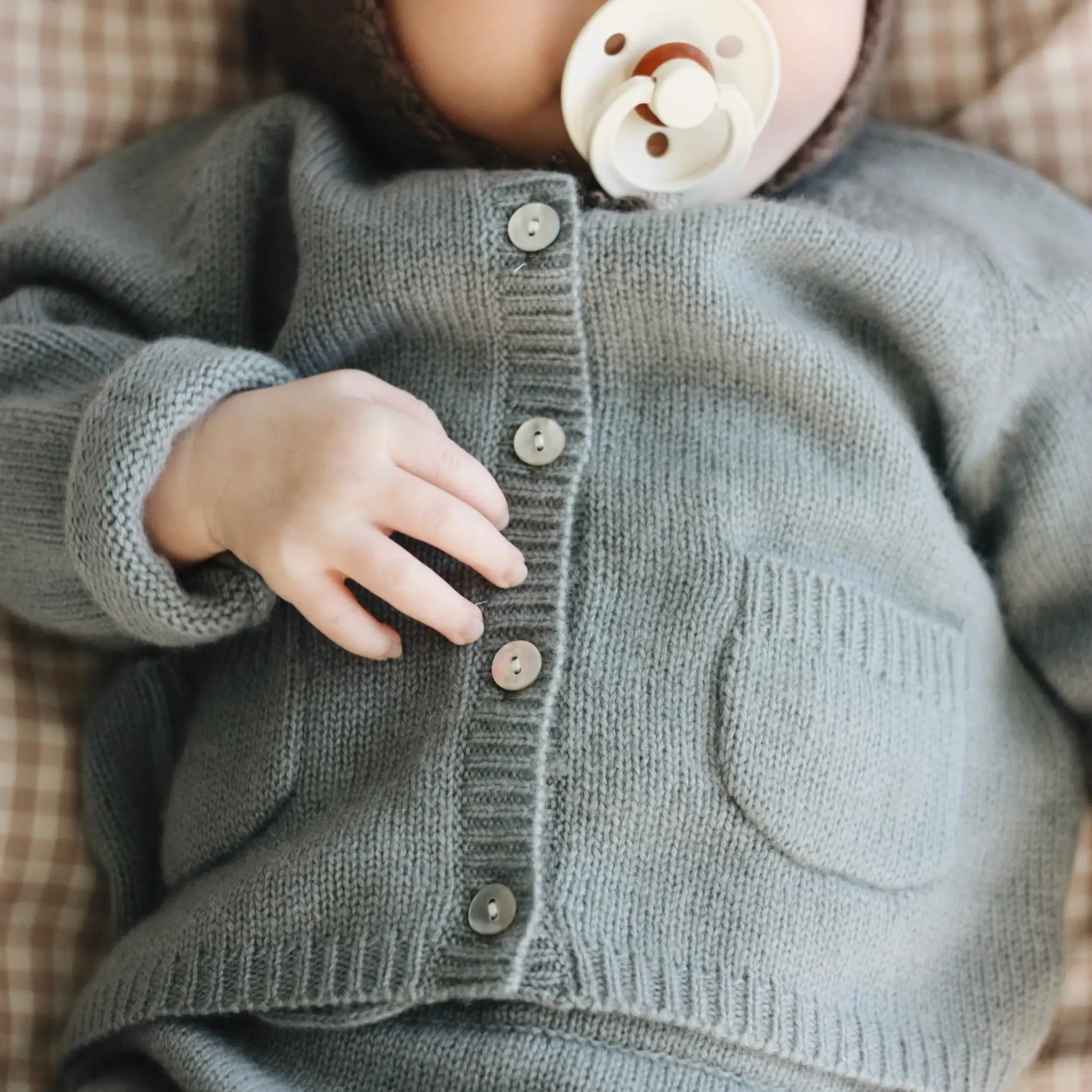 Lalaby - Bobbie cardigan dove (baby)