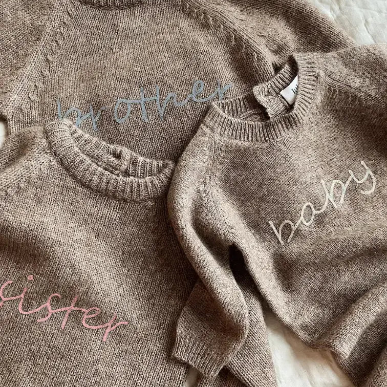 Lalaby - Brother sweater millet (baby)
