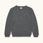 Lalaby Cole jumper for kids in storm grey cashmere