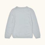 Lalaby Colin jumper for kids in bluey light blue cashmere
