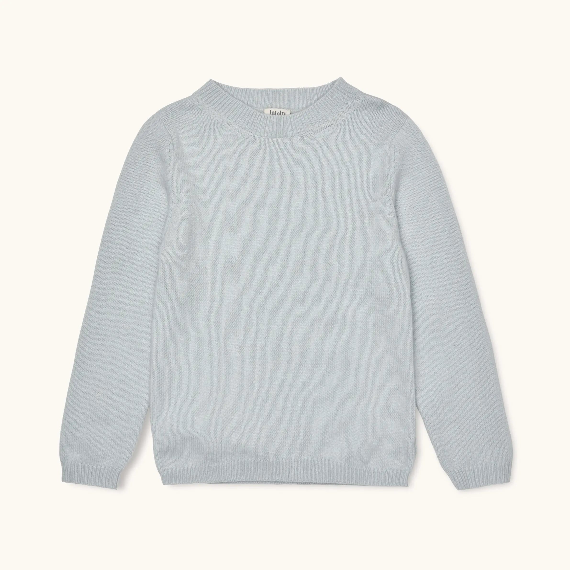 Lalaby Colin jumper for kids in bluey light blue cashmere