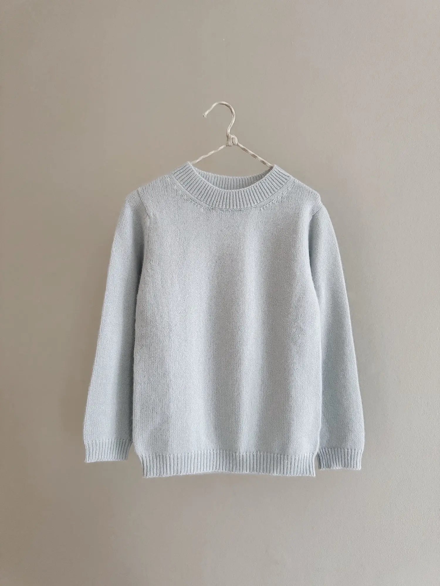 Lalaby Colin jumper for kids in bluey light blue cashmere