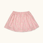 Lalaby Dagmar skirt for kids in pink flower liberty cotton corduroy