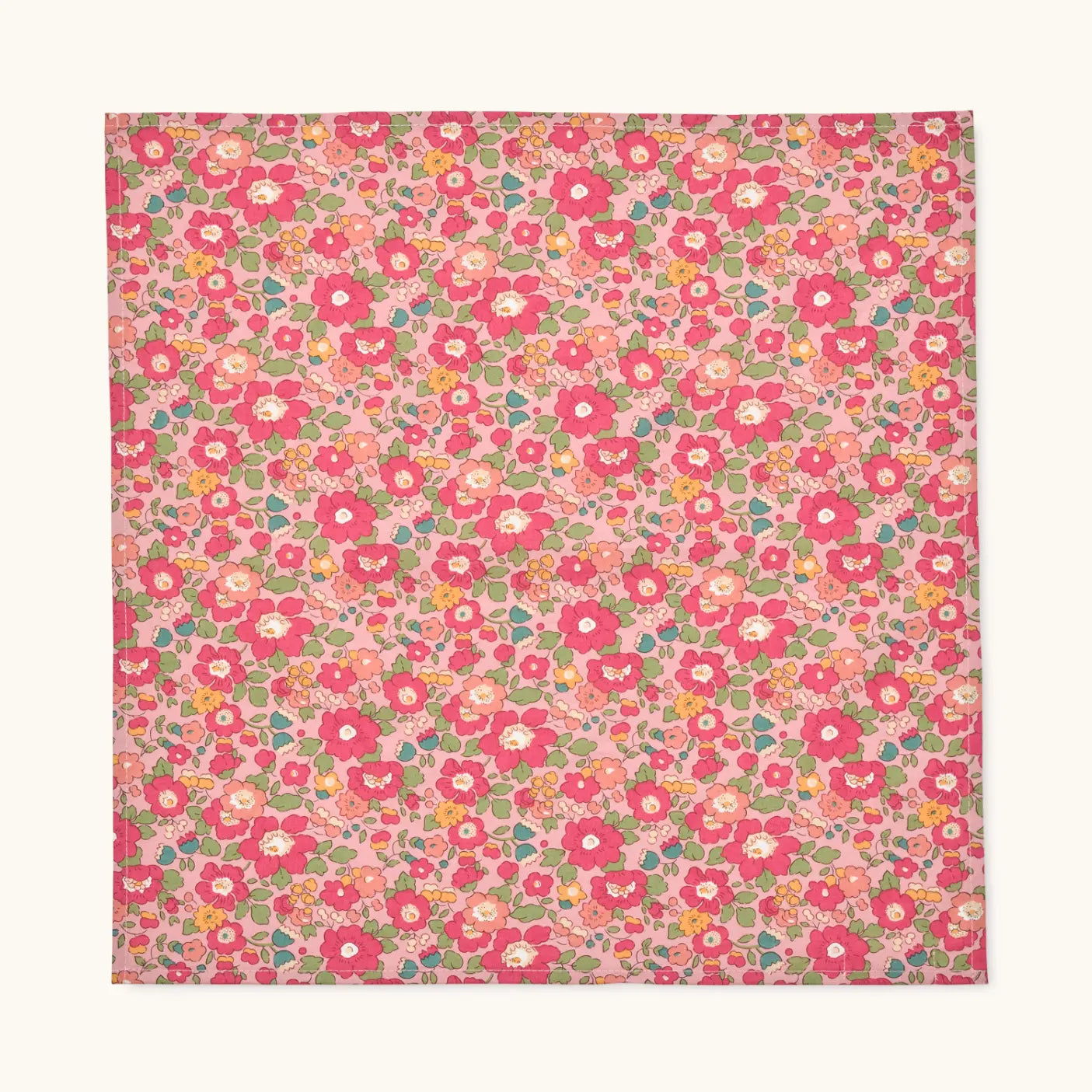 Lalaby Eddie scarf for babies and kids in berry betsy pink liberty organic cotton